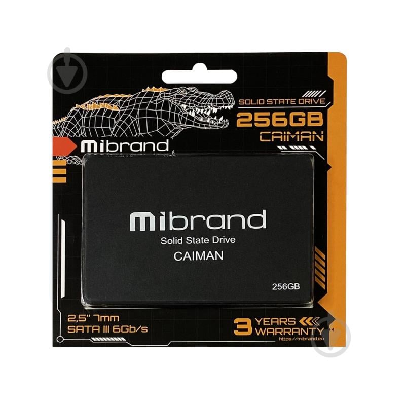 SSD-накопитель Mibrand 256GB 2,5" SATA III 3D TLC NAND (MI2.5SSD/CA256GBST) - фото 1