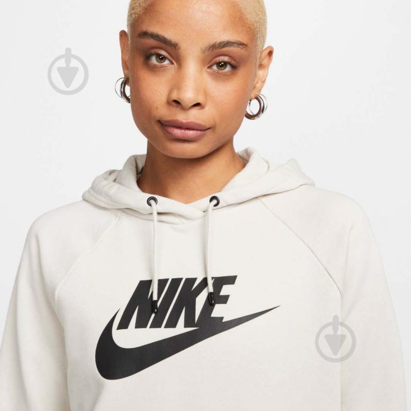 Джемпер Nike ESSNTL HOODIE PO HBR DX2319-104 р.S бежевый - фото 3