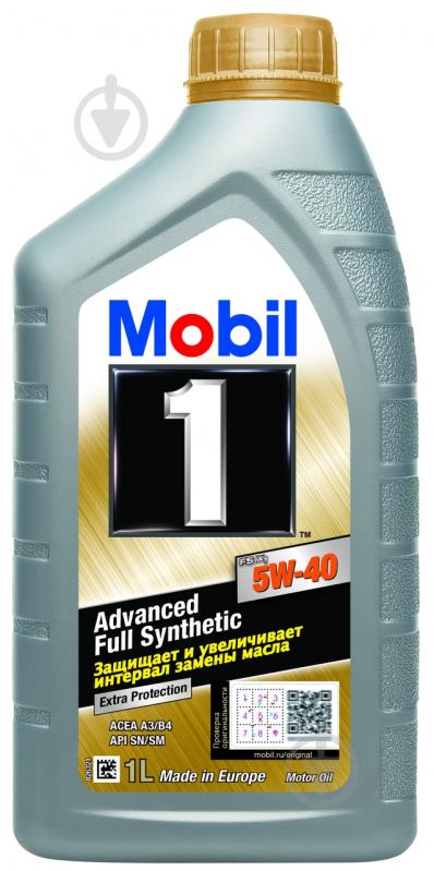 Моторне мастило Mobil 1 FS x1 5W-40 1 л (5W40 M1 FS 1L) - фото 1