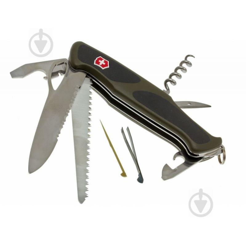 Нож швейцарский Victorinox Delemont RangerGrip 179 0.9563.MWC4 - фото 2