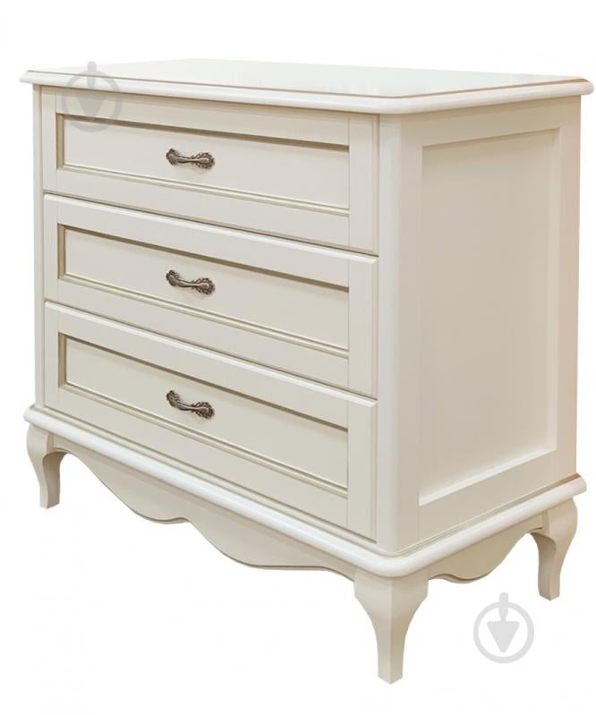 Комод Kartissa Антея 1000x910x455 мм білий/білий АН-КМ-1-3 - фото 1 Комод Kartissa Антея 1000x910x455 мм білий/білий АН-КМ-1-3 - фото 1