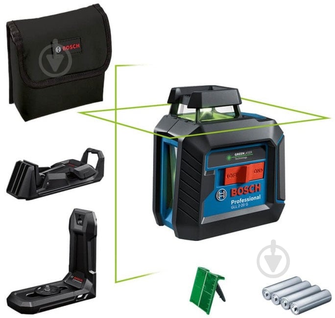 Нивелир лазерный Bosch Professional GLL 2-20 G 0601065000 - фото 1
