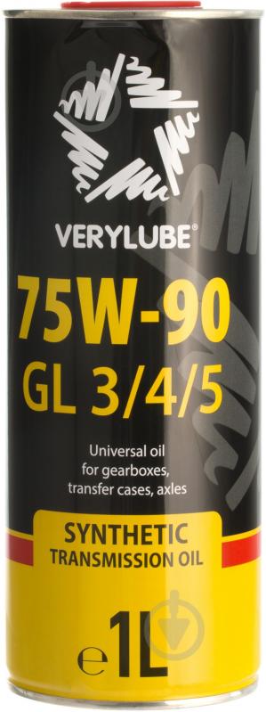 Масло трансмиссионное Verylube 75W-90 GL 3/4/5 75W-90 1 л (ХВ 20177) - фото 1