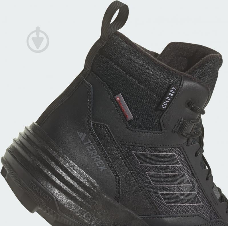 Черевики Adidas Terrex Unity Lea Mi IF4987 р.46 2/3 чорний - фото 7 Черевики Adidas Terrex Unity Lea Mi IF4987 р.46 2/3 чорний - фото 7