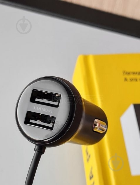 FM-трансмітер BASEUS S-16 Bluetooth FM Launcher 2 USB (CCTM-E01) - фото 5 FM-трансмітер BASEUS S-16 Bluetooth FM Launcher 2 USB (CCTM-E01) - фото 5