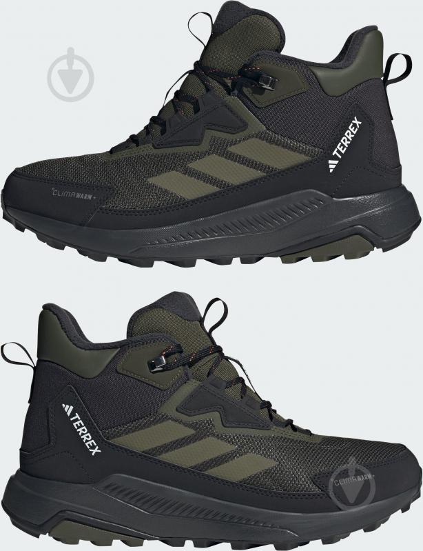 Черевики Adidas Terrex Anylander Cl JQ9952 р.46 2/3 чорний - фото 5