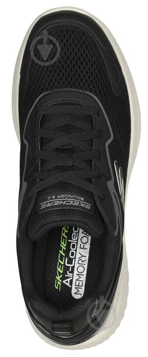 Кроссовки мужские Skechers BOUNDER 2.0 232674 BKGY р.46 черные - фото 4