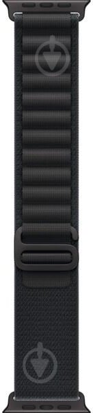 Ремінець Apple 49 мм Alpine Loop Medium Black Titanium Finish black (MG9H4ZM/A) - фото 1