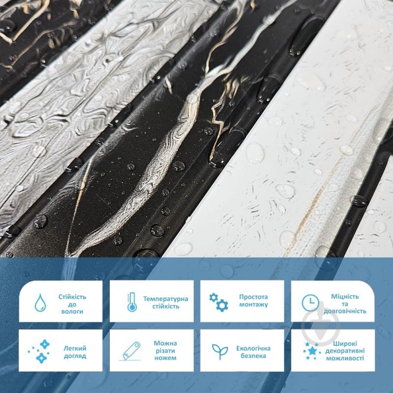 3D-панель с ПВХ Sticker Wall мрамор 960х480х4 мм (1776) - фото 3 3D-панель с ПВХ Sticker Wall мрамор 960х480х4 мм (1776) - фото 3