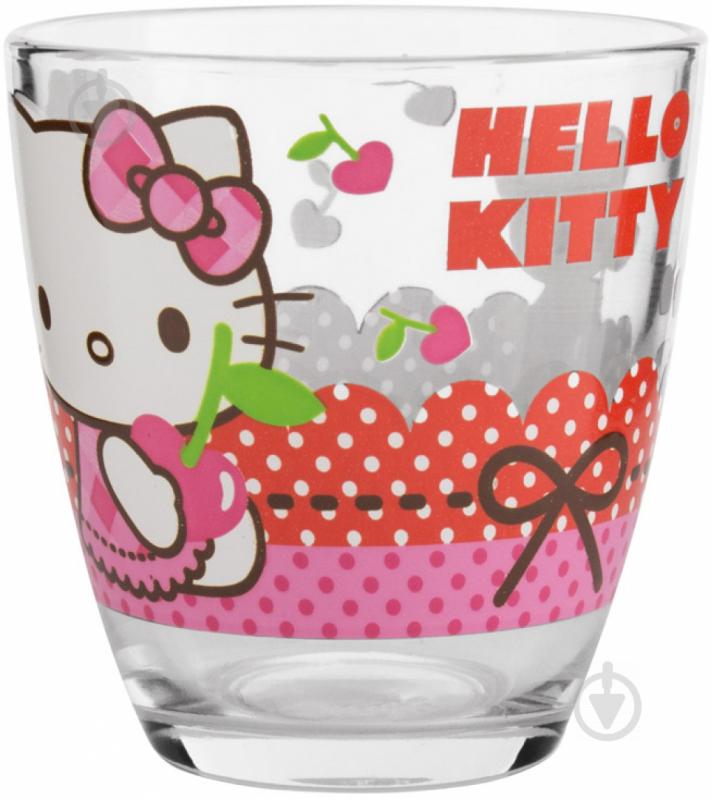 Набор стаканов Luminarc HELLO KITTY CHERRIES 3 шт 160 мл J0027 - фото 1