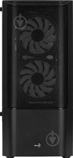 Корпус AeroCool Quantum Mesh Black Mid Tower FRGB side panel (QuantumMesh-G-BK-v2) - фото 3 Корпус AeroCool Quantum Mesh Black Mid Tower FRGB side panel (QuantumMesh-G-BK-v2) - фото 3