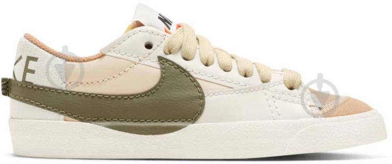 Кроссовки женские Nike BLAZER LOW '77 JUMBO DQ1470-105 р.41 розовые - фото 1