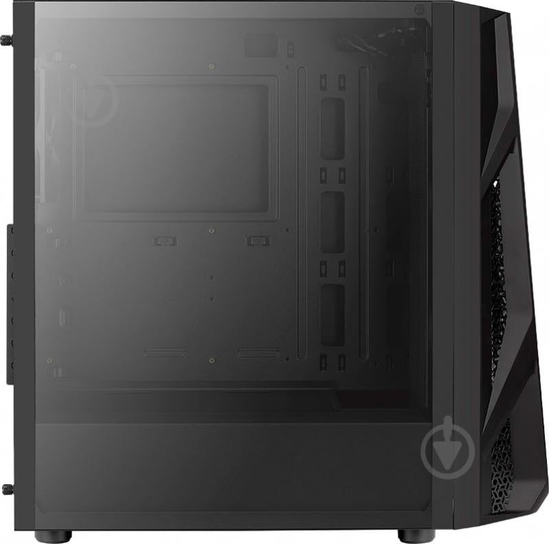 Корпус AeroCool NightHawk-G-BK-v1 Black - фото 5