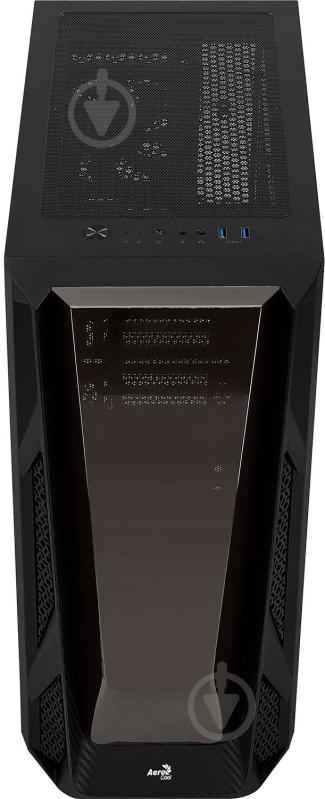 Корпус AeroCool NightHawk-G-BK-v1 Black - фото 4