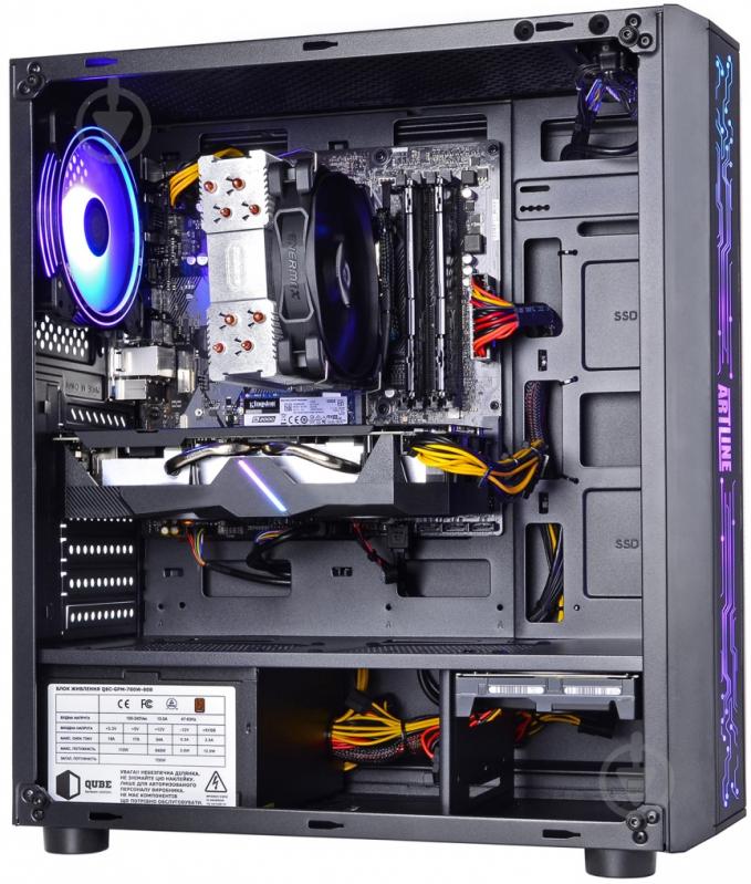 Компьютер Artline Gaming (X66v29) black - фото 7