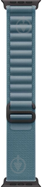 Ремешок Apple 49 мм Alpine Loop Medium Black Titanium Finish light blue (MG9L4ZM/A) - фото 1 Ремешок Apple 49 мм Alpine Loop Medium Black Titanium Finish light blue (MG9L4ZM/A) - фото 1