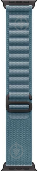 Ремешок Apple 49 мм Alpine Loop Large Black Titanium Finish light blue (MG9M4ZM/A) - фото 1 Ремешок Apple 49 мм Alpine Loop Large Black Titanium Finish light blue (MG9M4ZM/A) - фото 1