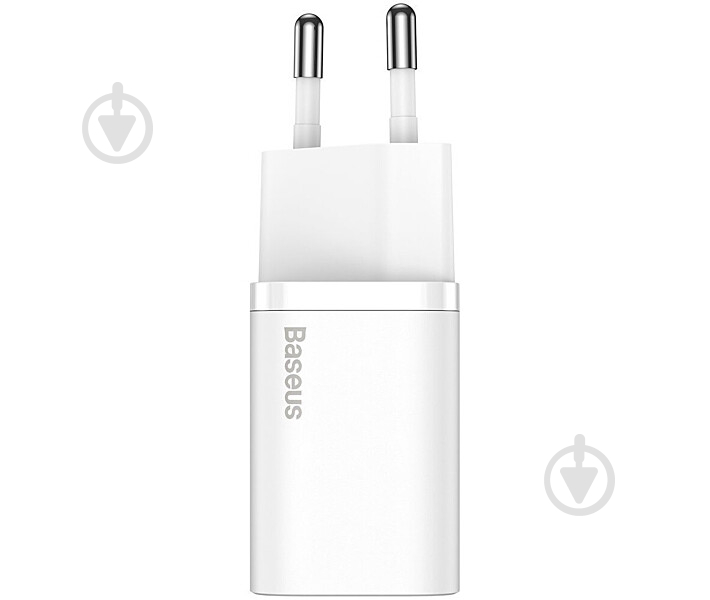 Мережевий зарядний пристрій Super Si Quick Charger 1C 20W EU White - фото 2