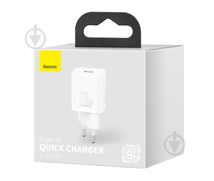 Мережевий зарядний пристрій Super Si Quick Charger 1C 20W EU White - фото 7