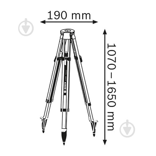 Штатив Bosch Professional BT 170 HD 0601091B00 - фото 2
