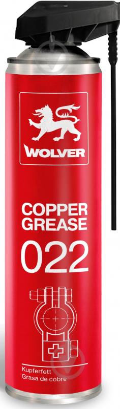 Мідне мастило Wolver COPPER GREASE 022 балон 500 мл - фото 1