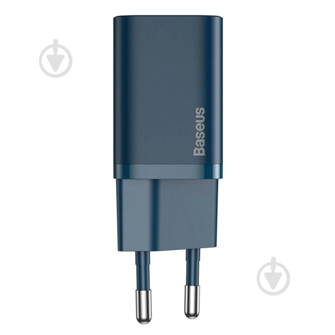 Сетевое зарядное устройство Super Si Quick Charger 1C 20W EU Blue - фото 2