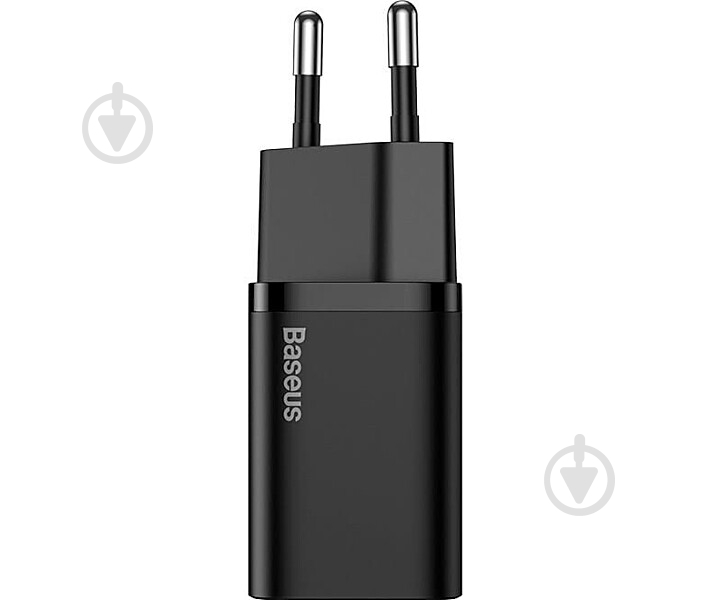 Сетевое зарядное устройство Super Si Quick Charger 1C 20W EU Black - фото 2