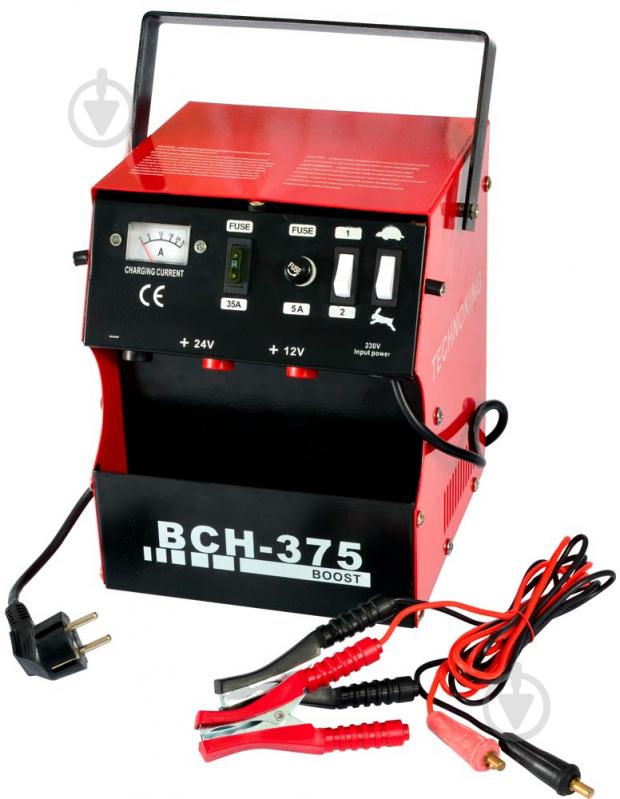 Пускозарядное устройство KING (12/24V, 520W), BCH-375 250 А/год (8182) - фото 1 Пускозарядное устройство KING (12/24V, 520W), BCH-375 250 А/год (8182) - фото 1