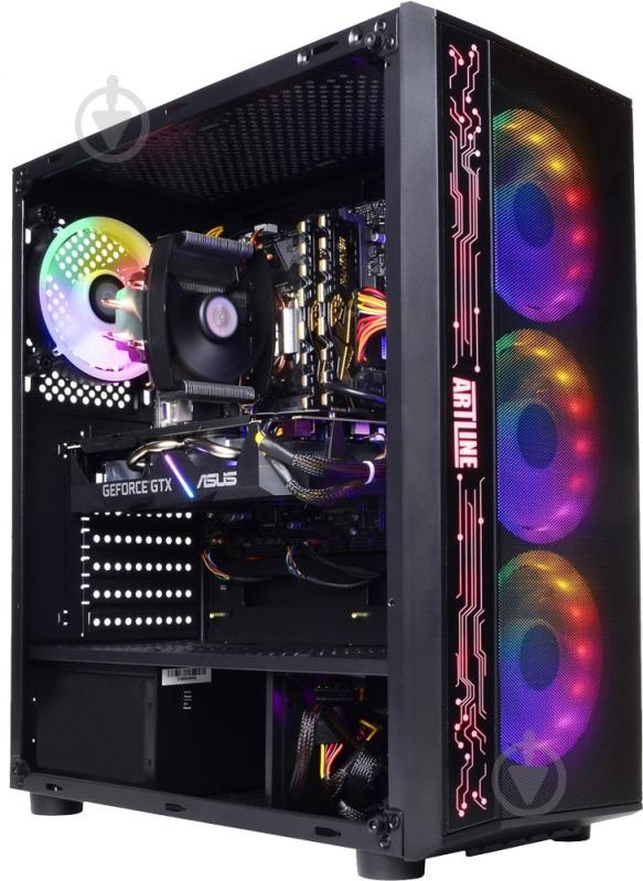 Компьютер персональный Artline Gaming X74 (X74v21) black - фото 2