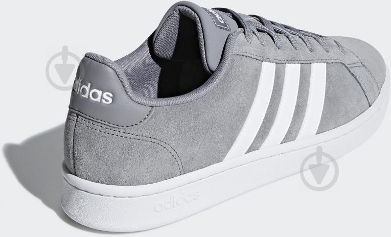 Кросівки чоловічі Adidas GRAND COURT F36412 р.44 сірі - фото 5