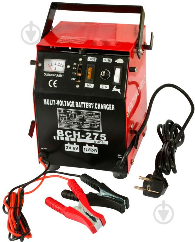 Пускозарядное устройство KING (2/6/12/24V,300W), BCH-275 (8181) - фото 1 Пускозарядное устройство KING (2/6/12/24V,300W), BCH-275 (8181) - фото 1