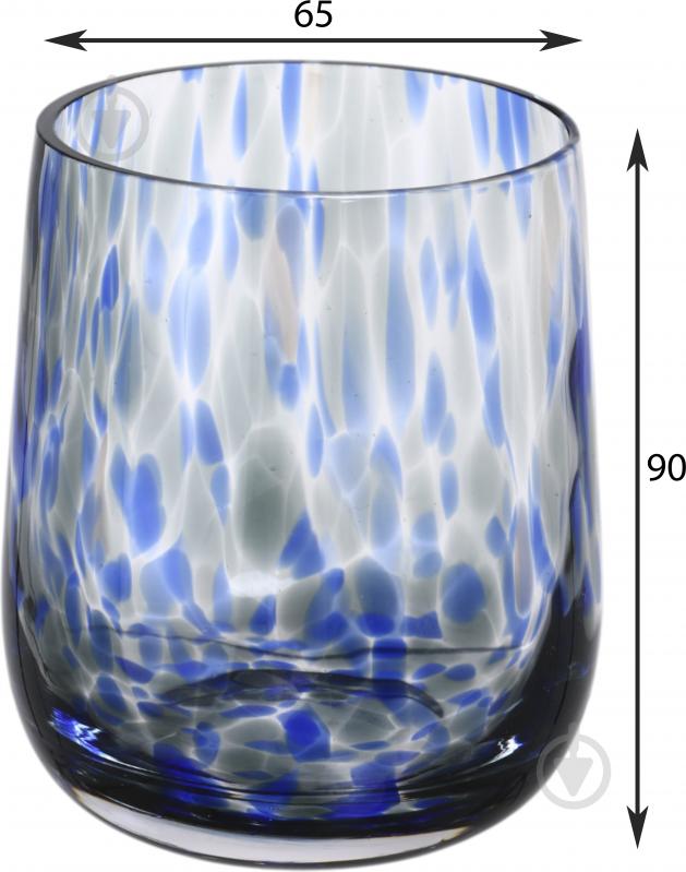 Стакан низкий Maxmark Aqua Viera чёрний 295 мл 1 шт. - фото 3