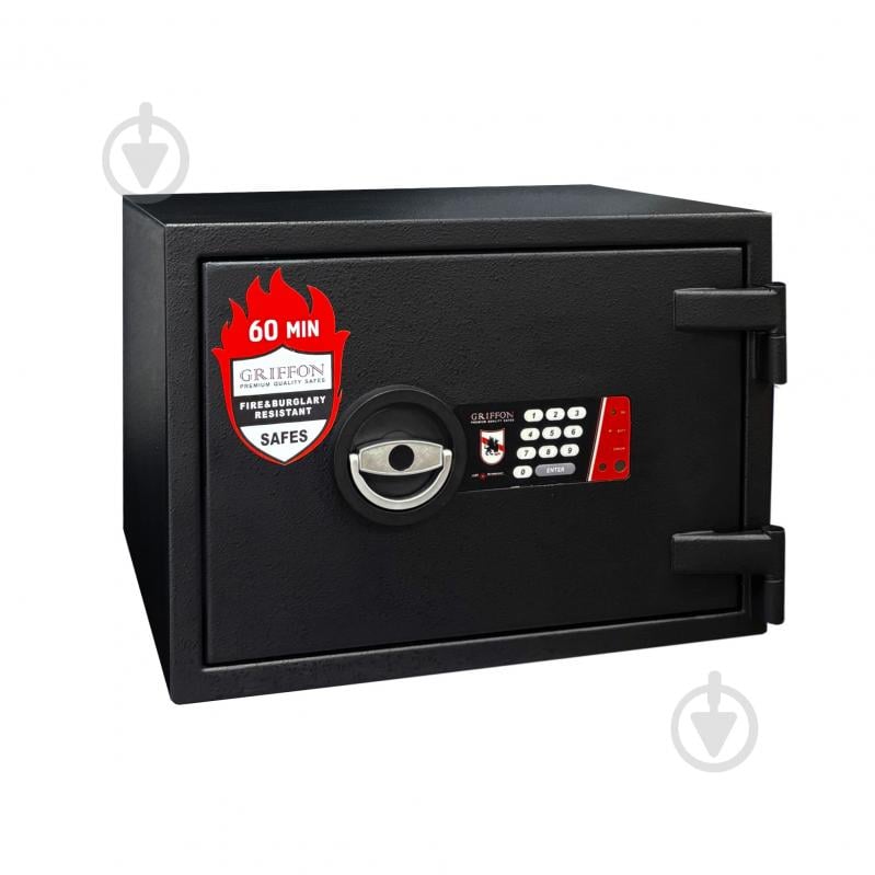 Сейф огнестойкий Griffon FRS.30.E BLACK - фото 1