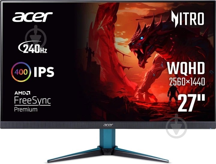 Монитор Acer Nitro VG272UW2bmiipx 27" (UM.HV2EE.201) - фото 1