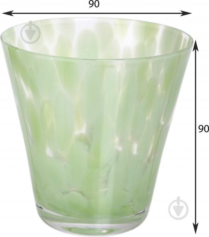 Стакан низкий Maxmark Aqua Lily зеленый 280 мл 1 шт. - фото 3 Стакан низкий Maxmark Aqua Lily зеленый 280 мл 1 шт. - фото 3
