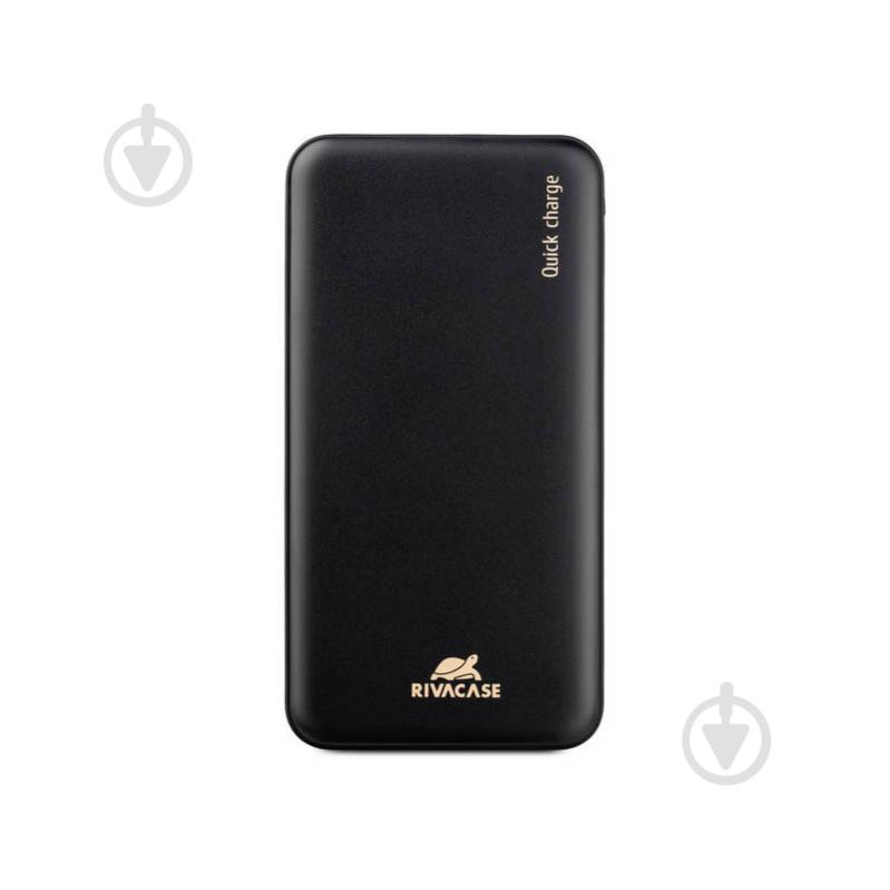 Повербанк RivaCase VA2537 QC/PD 10000 mAh black (PB930180) - фото 1