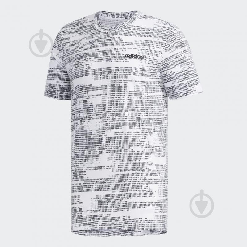 Футболка Adidas M ESS AOP TEE FM3433 р.S белый - фото 1 Футболка Adidas M ESS AOP TEE FM3433 р.S белый - фото 1