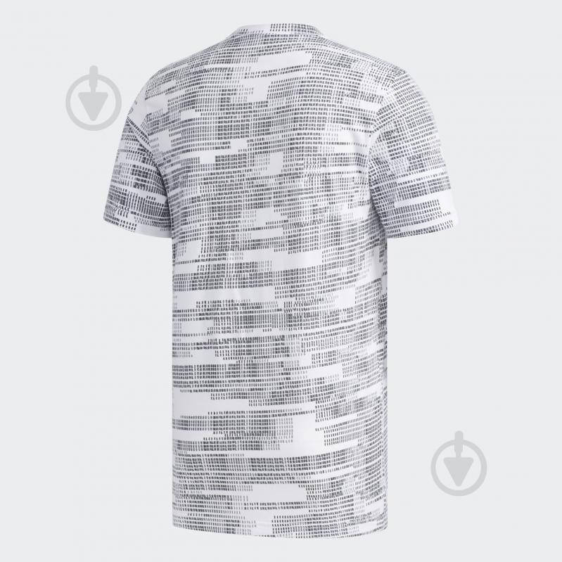 Футболка Adidas M ESS AOP TEE FM3433 р.S белый - фото 2 Футболка Adidas M ESS AOP TEE FM3433 р.S белый - фото 2