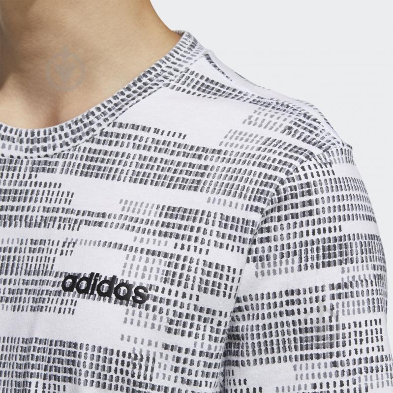 Футболка Adidas M ESS AOP TEE FM3433 р.S белый - фото 7 Футболка Adidas M ESS AOP TEE FM3433 р.S белый - фото 7