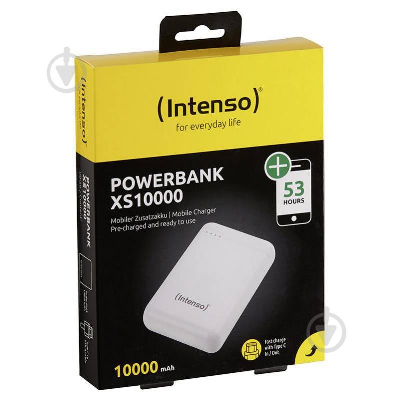 Повербанк Intenso XS10000 10000 mAh white (7313532) - фото 4