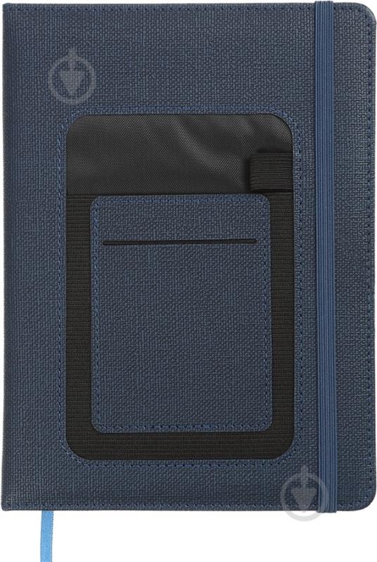 Дневник датированный COMBI Buromax A5 2026 синий - фото 1 Дневник датированный COMBI Buromax A5 2026 синий - фото 1