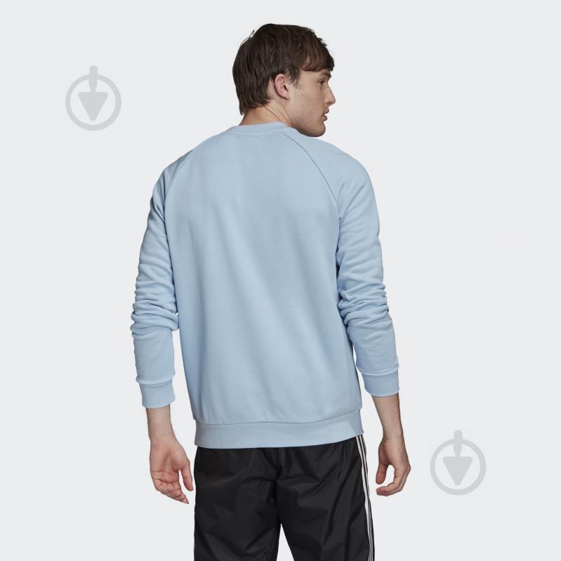 Світшот Adidas TREFOIL CREW FM3782 р. M блакитний - фото 5