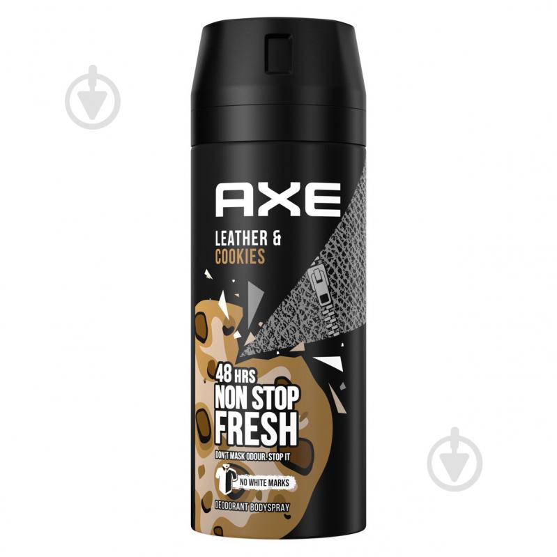 Дезодорант для чоловіків AXE Leather & Cookies Leather & Cookies 150 мл - фото 1