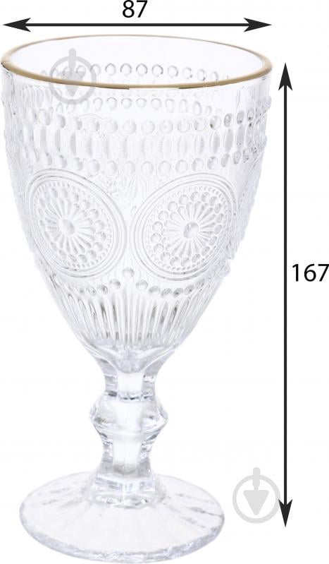 Бокал Maxmark Flower 350 мл 1 шт. - фото 3