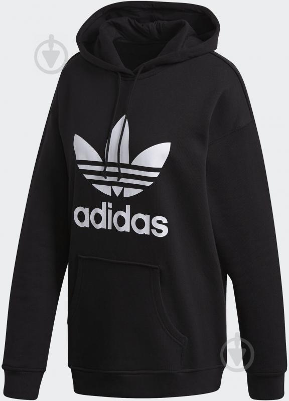 Джемпер Adidas TRF HOODIE FM3307 р. 34 черный - фото 1