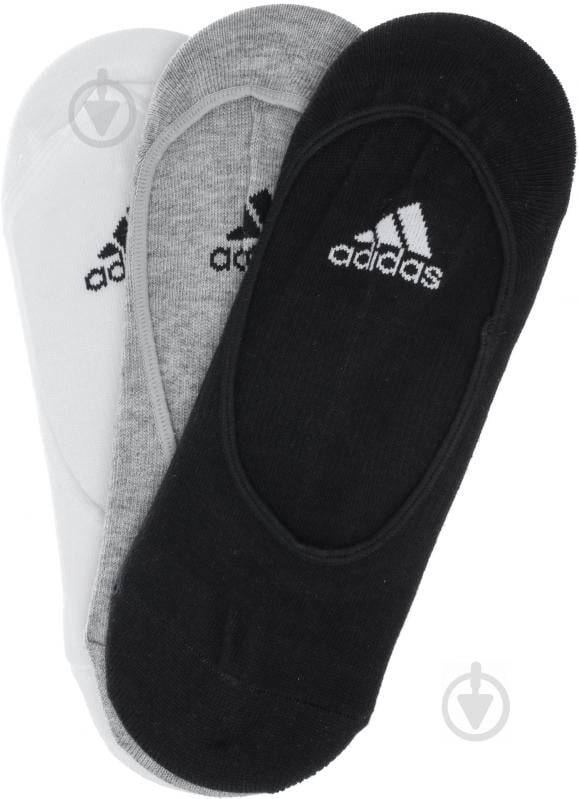 Шкарпетки Adidas AA2307 р.39-42 чорний/сірий/білий 3 шт. - фото 2