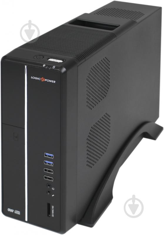 Корпус LogicPower S602BS 400W SLIM Black - фото 1