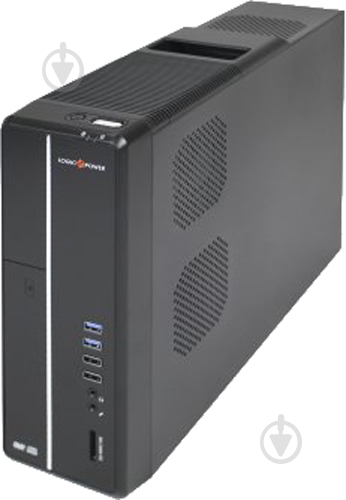 Корпус LogicPower S602BS 400W SLIM Black - фото 3