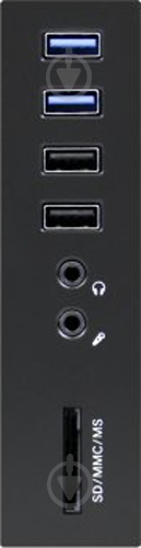 Корпус LogicPower S602BS 400W SLIM Black - фото 7