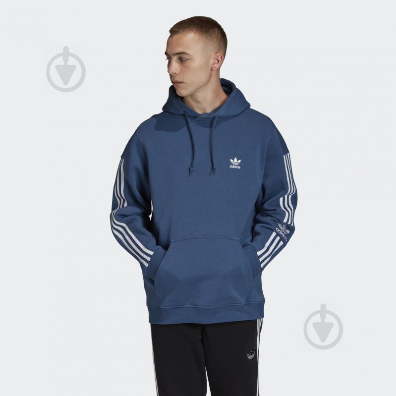 Джемпер Adidas TECH HOODY FM3801 р. 2XL синий - фото 3